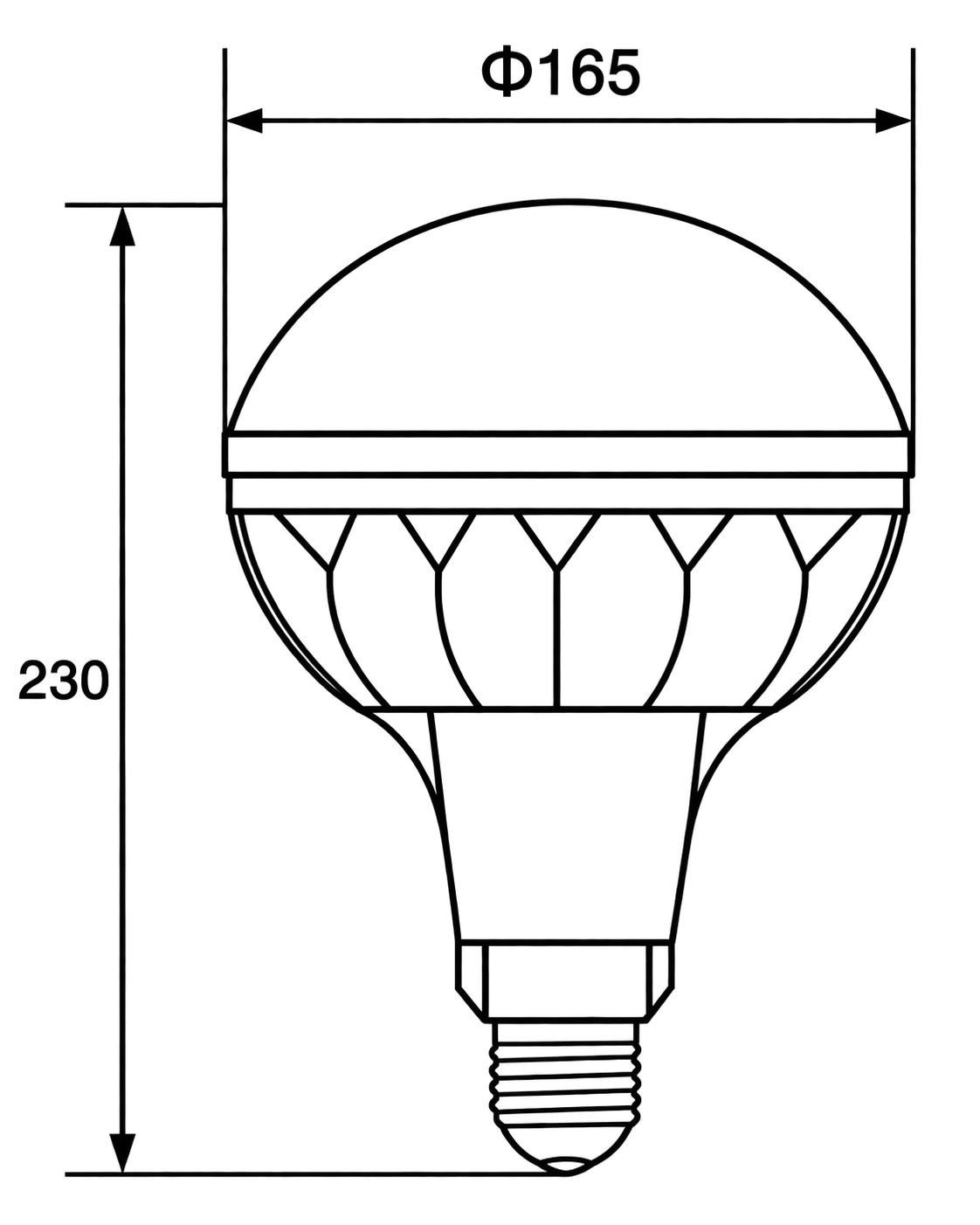 HBS-120L 외형 치수